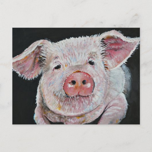 Piggy, Wiggy, Woo. Briefkaart (Voorkant)