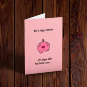 Piggy wordt snel beter kaart