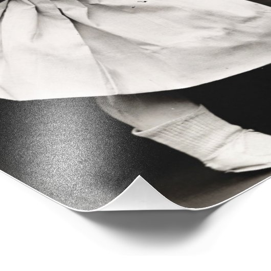 Piggybacking Cat & Doll Foto Afdruk (Hoek)