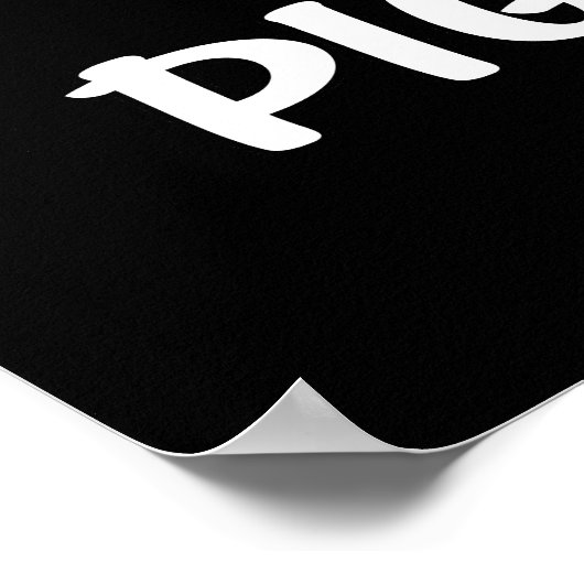 Piggycorn Pig Unicorn Magisch Boerderij Dier Poster (Hoek)