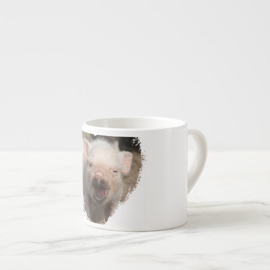 Piglet 001 espresso kop (Voorkant rechts)