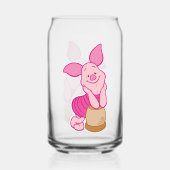 Piglet Can Glass Blikvorm Glas (Voorkant)