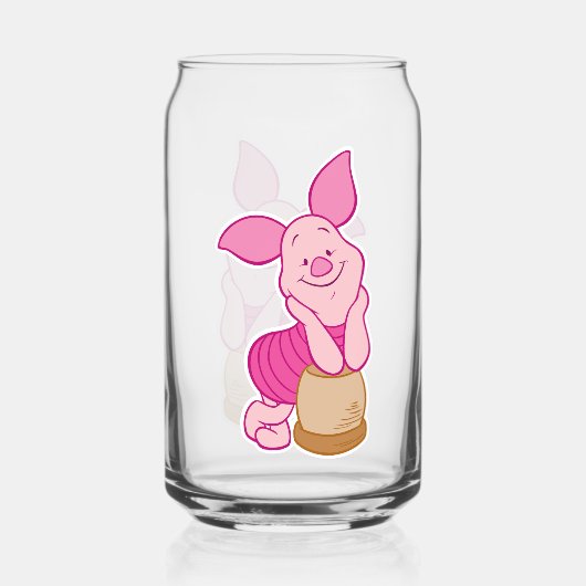 Piglet Can Glass Blikvorm Glas (Achterkant)