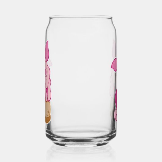 Piglet Can Glass Blikvorm Glas (Links)