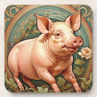 Piglet Coaster Bier Onderzetter