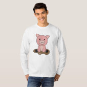 Piglet Piglet Mud Puddle Mud T-shirt (Voorkant volledig)
