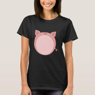 Piglet Piglet Piglet Pink Funny Spherical T-shirt