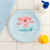 Piglet Taking A Bath Paper Plates Papieren Bordje