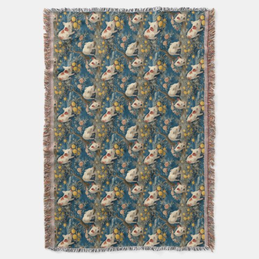 Piglets Explore Lemons By The River Deken (Voorkant Verticaal)