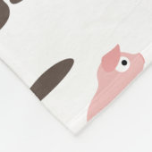 Piglets Fleece Blanket Deken (Hoek)