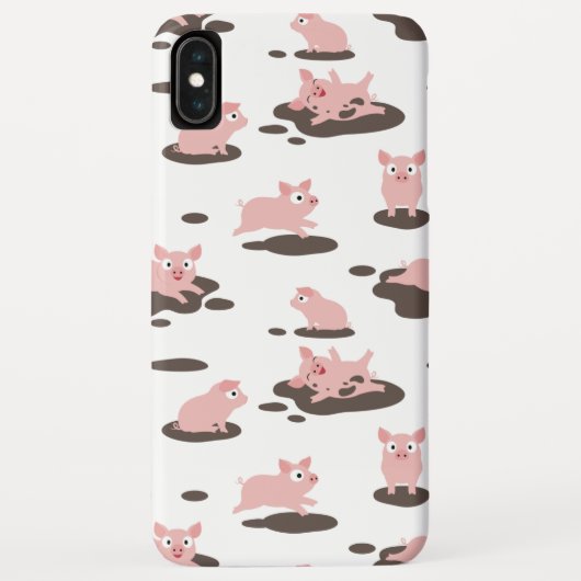 Piglets Hoesje-Mate iPhone Case (Achterkant)