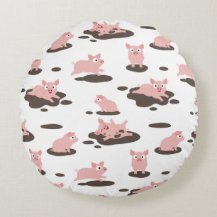 Piglets Round Pillow Rond Kussen
