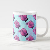 Pigpatroon hoofden en rails grote koffiekop (Rechts)