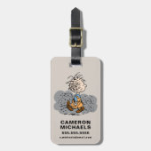 Pigpen Walking Cloud Bagagelabel (Voorkant verticaal)