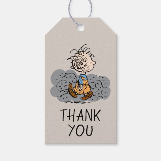 Pigpen Walking Cloud Cadeaulabel (Voorkant)