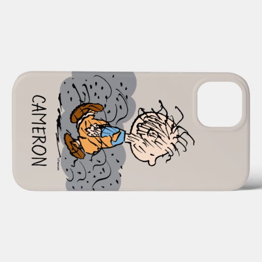 Pigpen Walking Cloud Case-Mate iPhone Case (Achterkant (horizontaal))