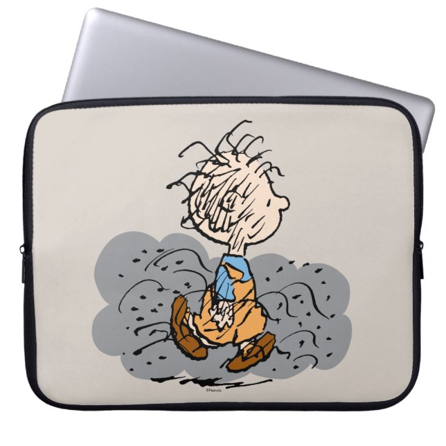 Pigpen Walking Cloud Laptop Sleeve (Voorkant)