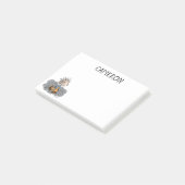 Pigpen Walking Cloud Post-it® Notes (Schuin)