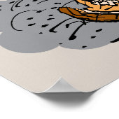 Pigpen Walking Cloud Poster (Hoek)