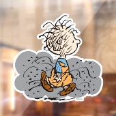 Pigpen Walking Cloud Raamsticker (Vel 2)