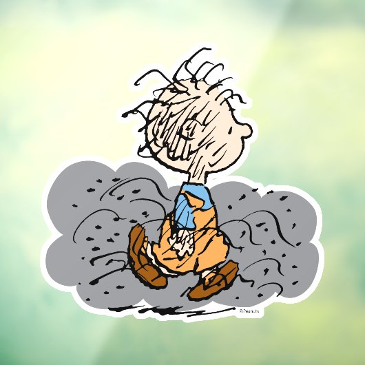 Pigpen Walking Cloud Raamsticker (Vel 3)