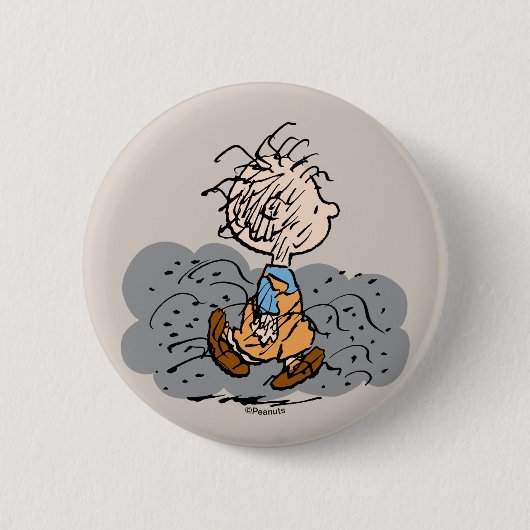 Pigpen Walking Cloud Ronde Button 5,7 Cm (Voorkant)