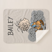 Pigpen Walking Cloud Sherpa Deken (Voorkant (horizontaal))