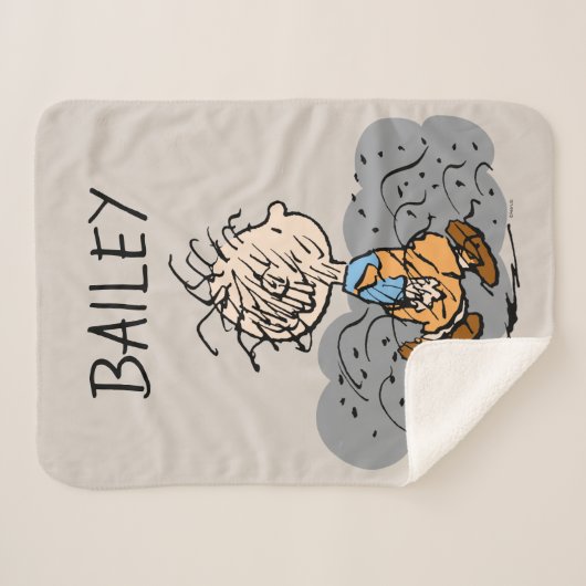 Pigpen Walking Cloud Sherpa Deken (Voorkant (horizontaal))