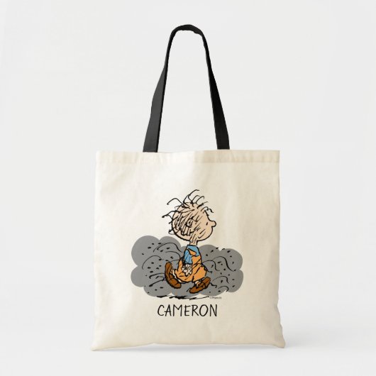 Pigpen Walking Cloud Tote Bag (Voorkant)