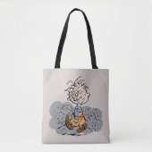 Pigpen Walking Cloud Tote Bag (Voorkant)