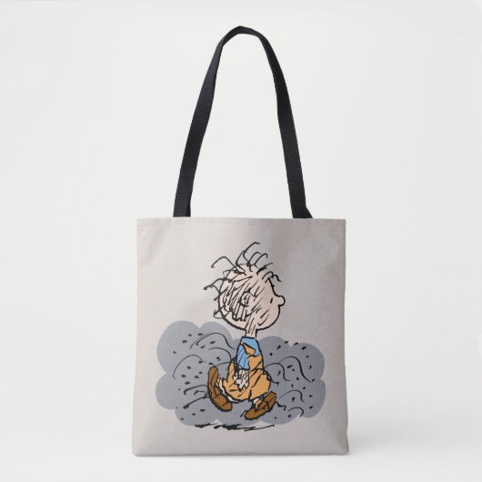 Pigpen Walking Cloud Tote Bag (Voorkant)