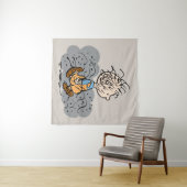 Pigpen Walking Cloud Wandkleed (In Situ (horizontaal))