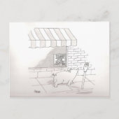 PigRoast Uitnodiging Briefkaart (Voorkant)