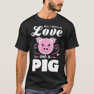 Pigs Farmer Funny geeft Boerderij van boerenhogs T-shirt