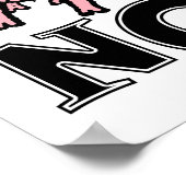 Pigs Fly Now Funny Poster (Hoek)