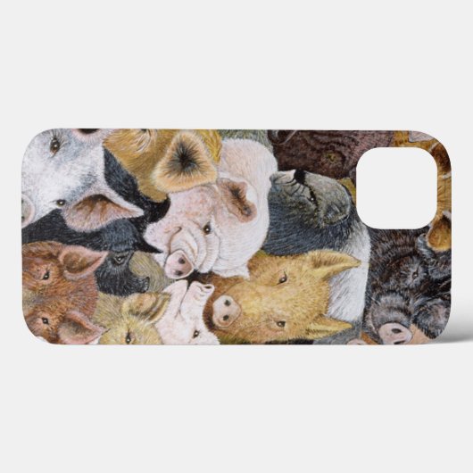 Pigs Galore Case-Mate iPhone Case (Achterkant (horizontaal))