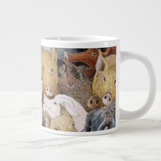Pigs Galore Grote Koffiekop (Rechts)