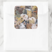 Pigs Galore Vierkante Sticker (Tas)