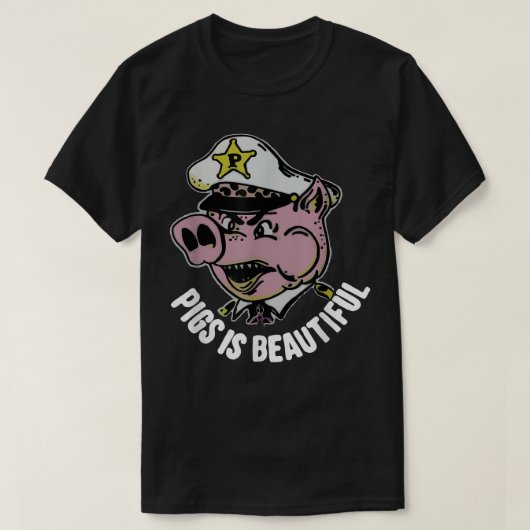 pigs is beautiful pig farmer ts ts t-shirt (Design voorkant)