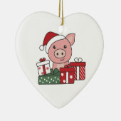Pigs keramische orn keramisch ornament (Rechts)