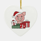 Pigs keramische orn keramisch ornament (Voorkant)