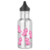Pigs Kinder waterfles met naam (Links)