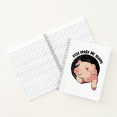 Pigs Make Me Happy Notitieboek (Binnen)