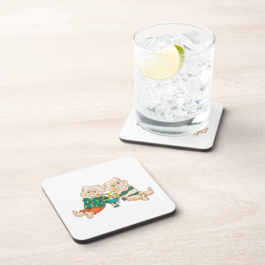 Pigs Paradise Bier Onderzetter (Rechterzijde)