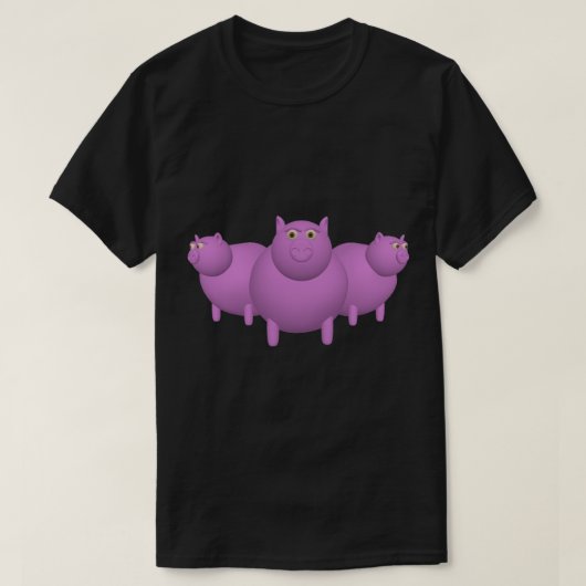 Pigs T-shirt (Design voorkant)