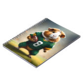 Pigskin Prodigy: De Cavia Quarterback, Notitieboek (Linkerzijde)