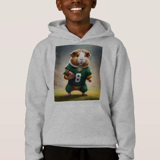 Pigskin Prodigy: de Quarterback van het cavia, (Voorkant)