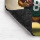 Pigskin Prodigy: de Quarterback van het cavia, Muismat (Hoek)