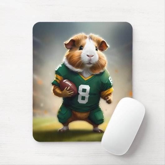 Pigskin Prodigy: de Quarterback van het cavia, Muismat (Met muis)