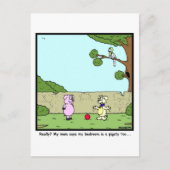 Pigsty Briefkaart (Voorkant)